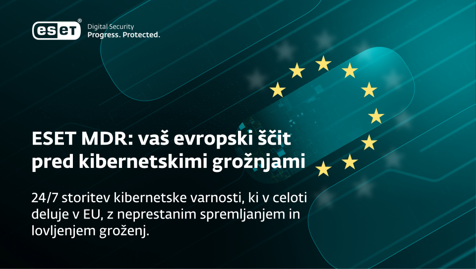 Forrester ocenil ESET za pomembnega ponudnika na evropskem trgu MDR